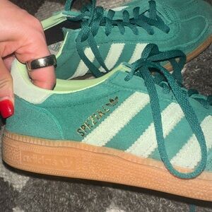 Adidas Spezial Green Sneakers